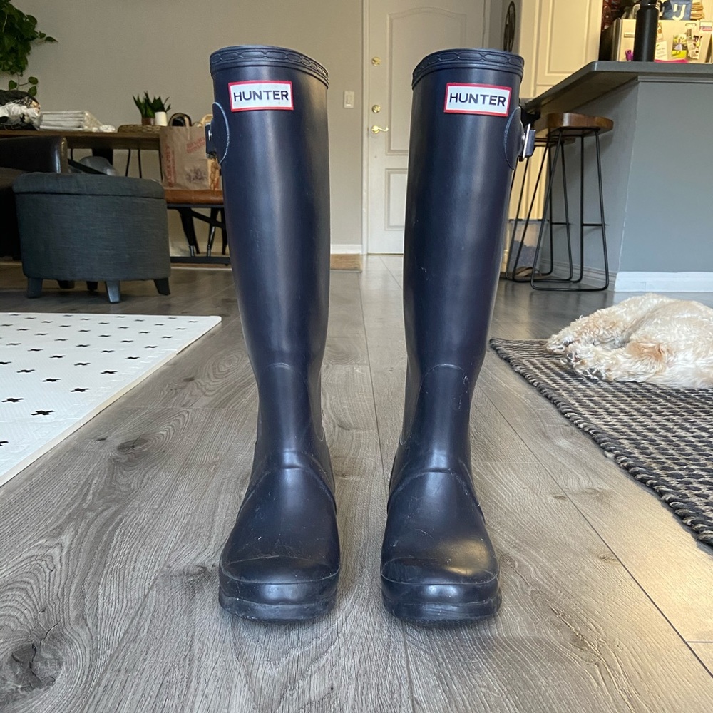 Hunter rain boots